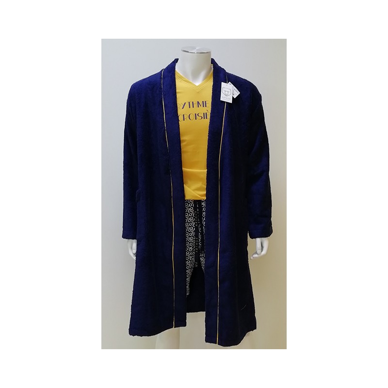 Peignoir Kimono Eponge Bouée Marine ARTHUR Peignoir Kimono Eponge Bouée Marine ARTHUR
