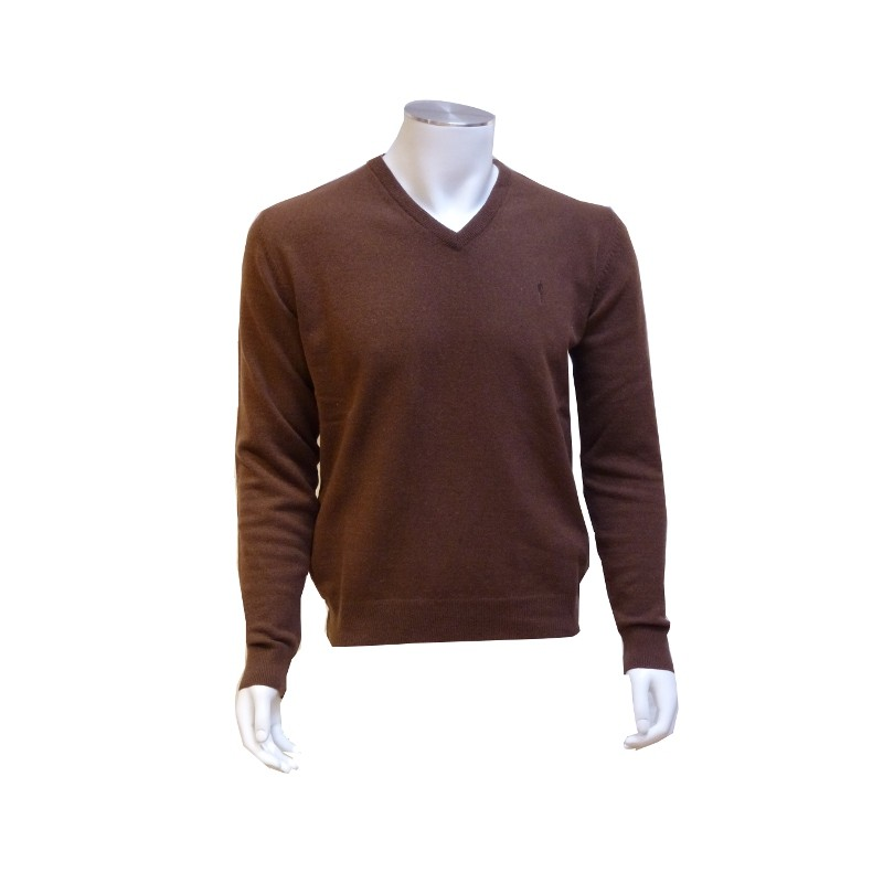 Pull Basic Uni Acajou LA SQUADRA Pull Basic Uni Acajou LA SQUADRA