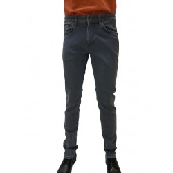 Jean Tapered Denim Gris Délavé MCS