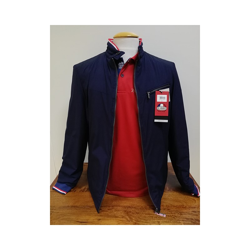 Blouson Matelassé Bleu Racing 410204 DELAHAYE Blouson Matelassé Bleu Racing 410204 DELAHAYE