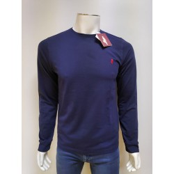 Tee Shirt Uni manches longues Rider Marine MCS