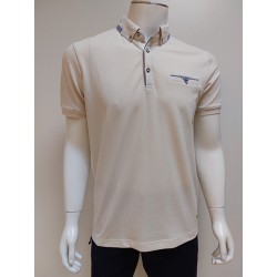 Polo Uni Ecru Delahaye