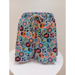 Short de Bain Flamand Rose DARIO BELTRAN