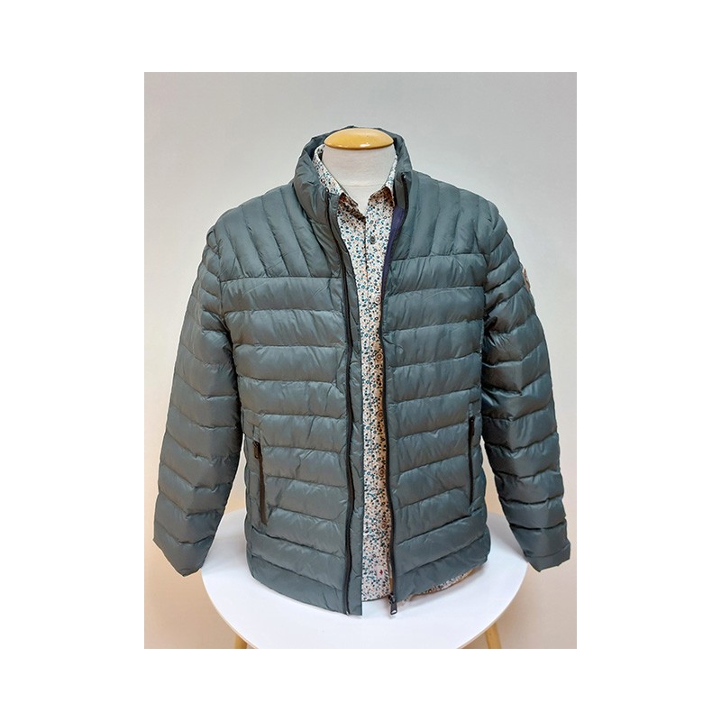 Doudoune manches longues vert sapin MCS Doudoune manches longues vert sapin MCS