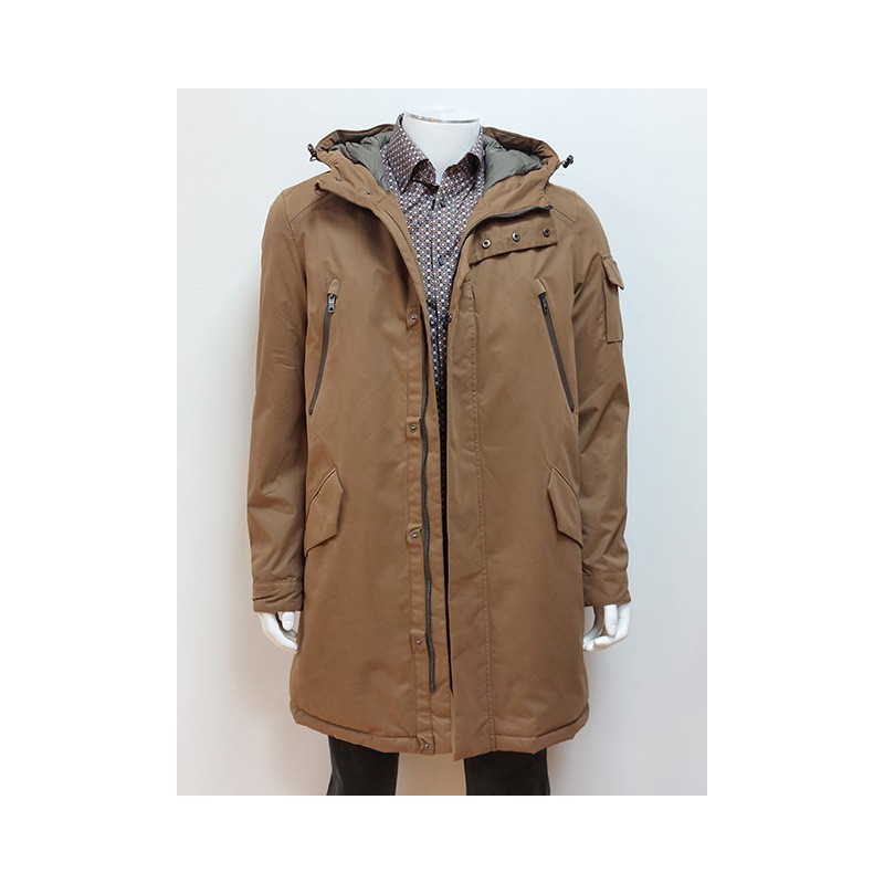 Parka Capuche Camel COFOX