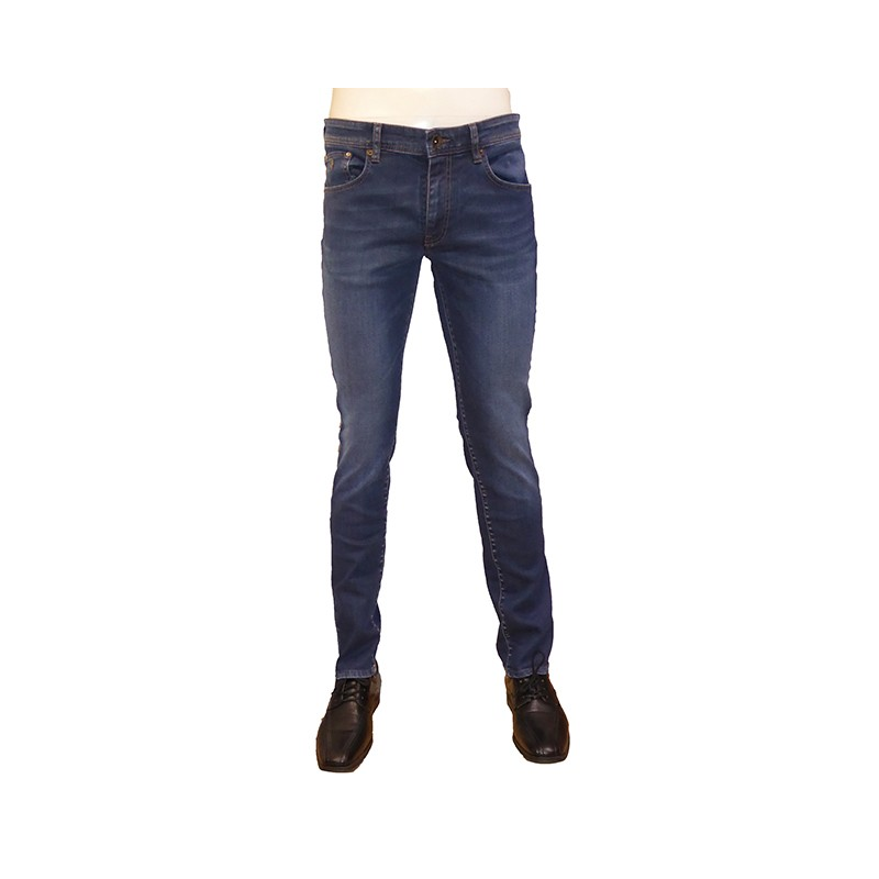 Jean 201 Zip denim stone washed MCS Jean 201 Zip denim stone washed MCS