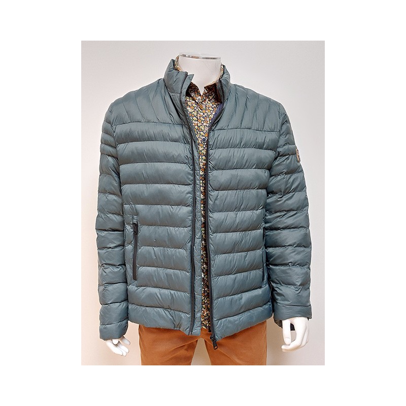 Doudoune manches longues vert sapin MCS