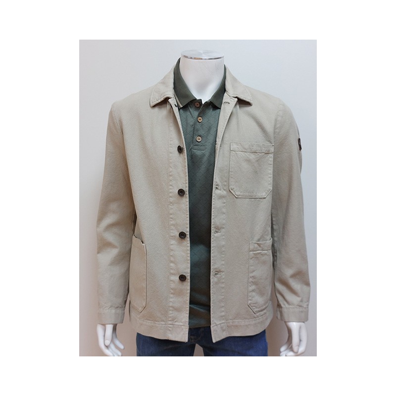 Veste Peintre Ecru MCS Veste Peintre Ecru MCS