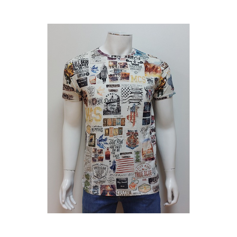 T-shirt imprimé mcs T-shirt imprimé mcs