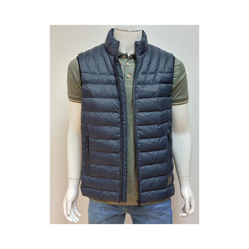 Doudoune sans manches marine MCS