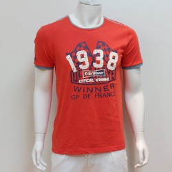 Tee-shirt Lejaudy Rouge DELAHAYE