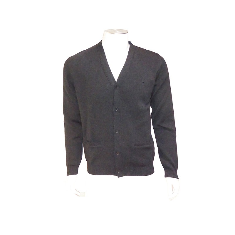Gilet Boutons Uni Anthracite OLIVER HOLTON Gilet Boutons Uni Anthracite OLIVER HOLTON