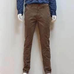 Pantalon chino taupe DELAHAYE