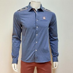 Chemise Racing Team Navy DELAHAYE
