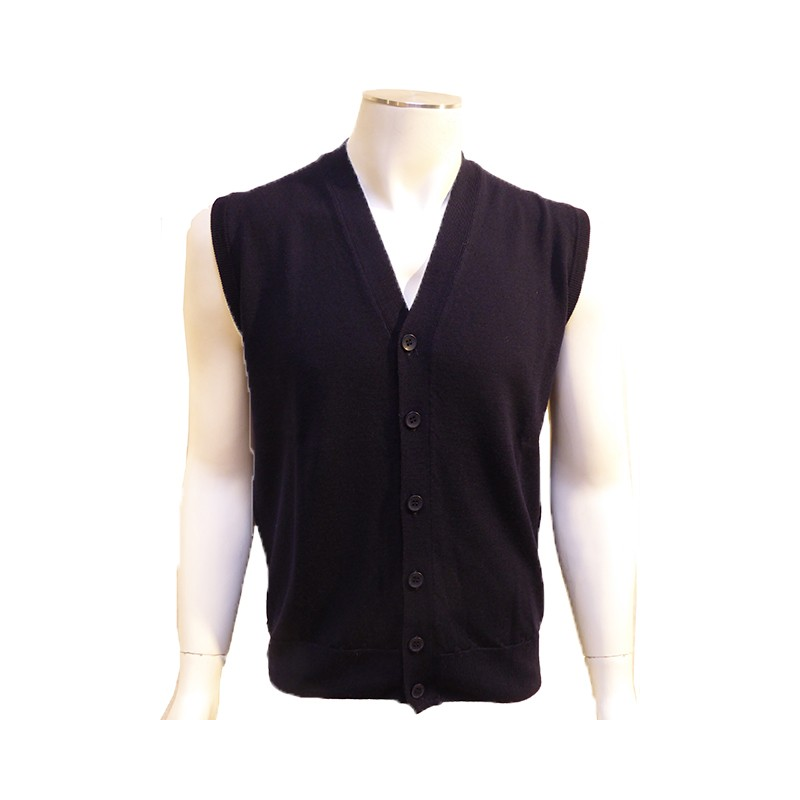 Gilet sans manche Uni Ocean Sport Marine TRIS COTON Gilet sans manche Uni Ocean Sport Marine TRIS COTON