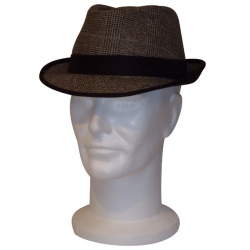 Chapeau Carpino Prince de Galles Marron CRAMBES