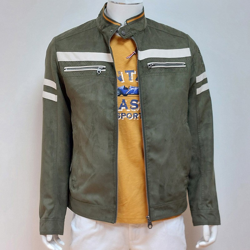 Blouson suédine green DELAHAYE