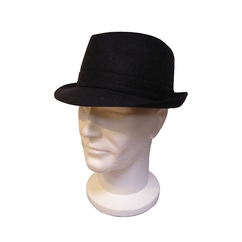 Chapeau Carpino Panno Anthracite CRAMBES Chapeau Carpino Panno Anthracite CRAMBES