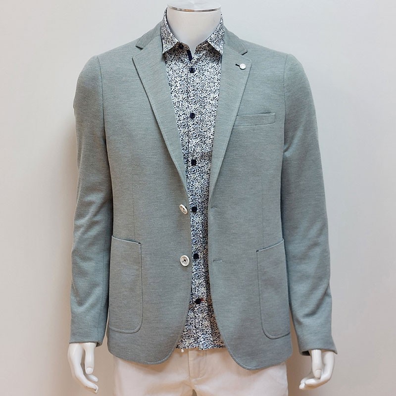 Blazer Maille Sauge DELAHAYE