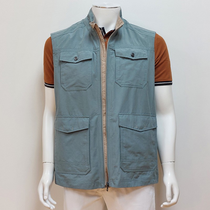 Gilet Reporter Turquoise COFOX