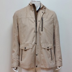 Parka suédine Beige COFOX
