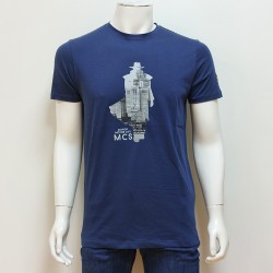 T-shirt imprimé rider Bleu Marine MCS