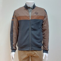 Gilet Sweat Zippé Liège...