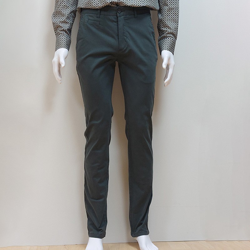 Chino toile Emeraude DELAHAYE