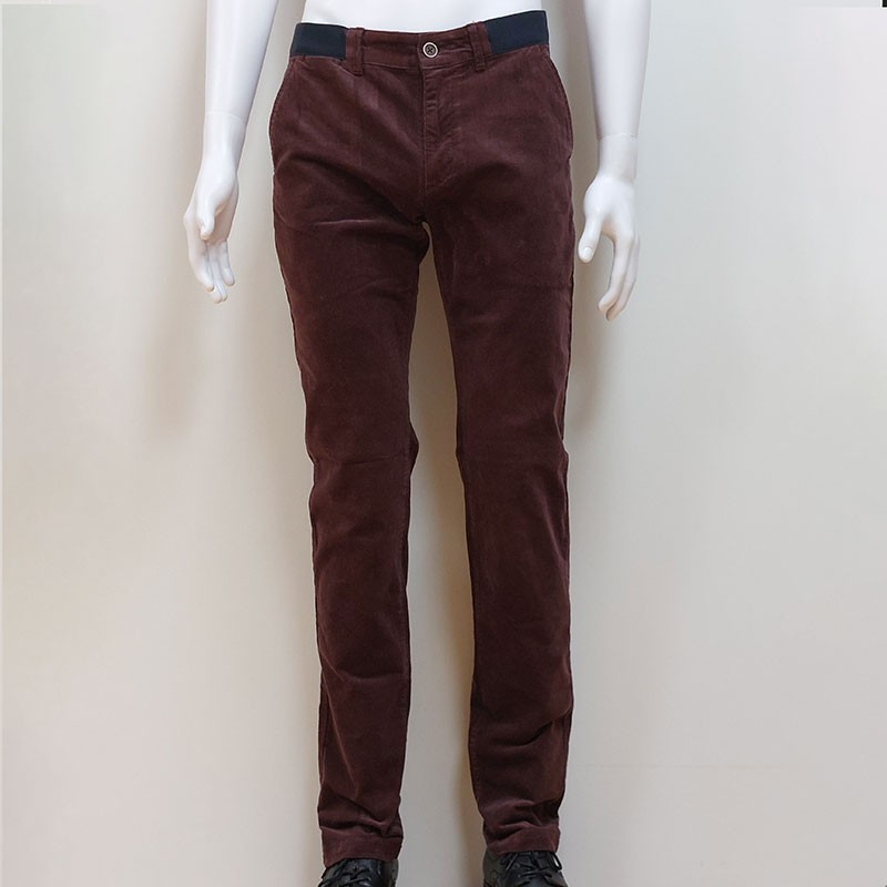 Chino Velours Grenat COFOX