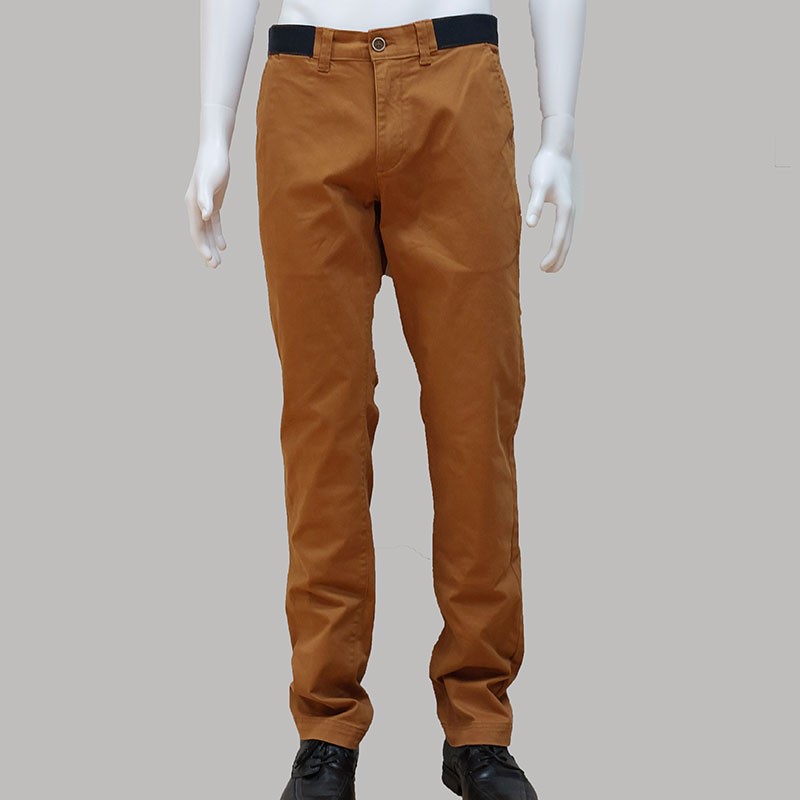 Chino toile Moutarde Cofox