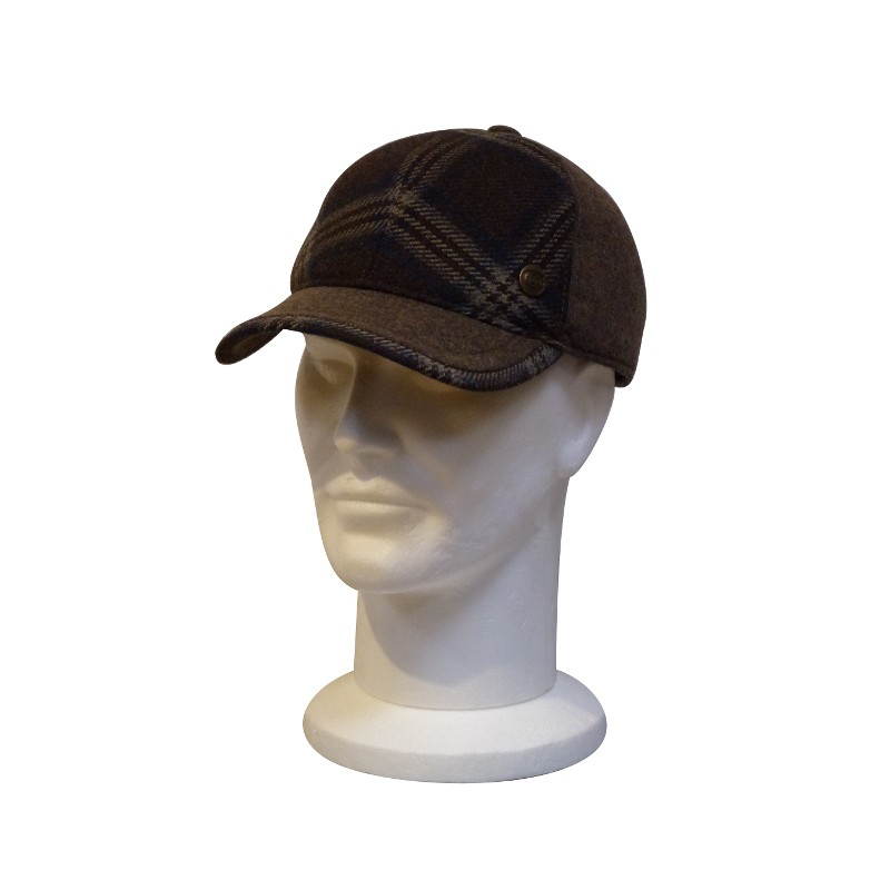 Casquette US Baseball Nova Lux Marron CRAMBES Casquette US Baseball Nova Lux Marron CRAMBES