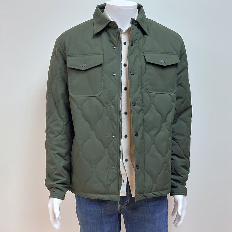 Veste doublée sherpa Vert Kaki MCS