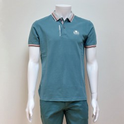 Polo coton vert Lasuper DELAHAYE