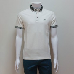 Polo coton maille écru Lemurzim DELAHAYE