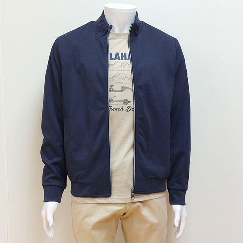Blouson droit léger Marine Maille COFOX