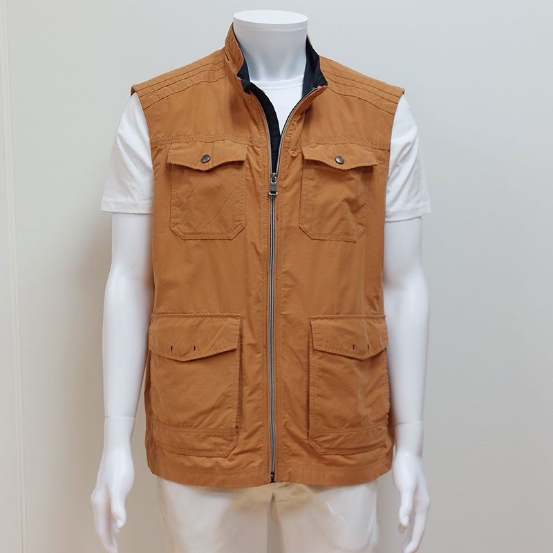 Gilet Reporter Cognac COFOX