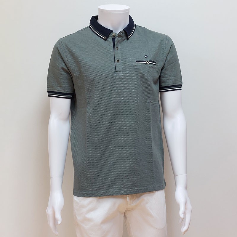 Polo Manches Courtes Uni Thym COFOX