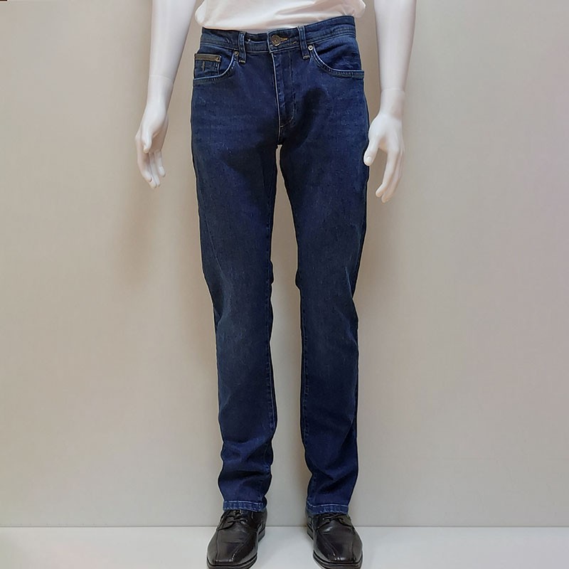 Jean regular bleu jean strech fin MCS