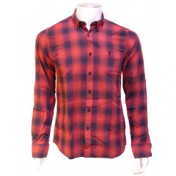 Chemise Carreaux Rouge MCS