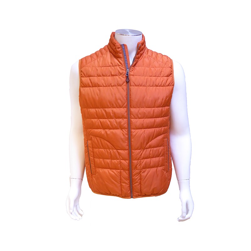 Doudoune Sans Manche Orange PETER COFOX Doudoune Sans Manche Orange PETER COFOX