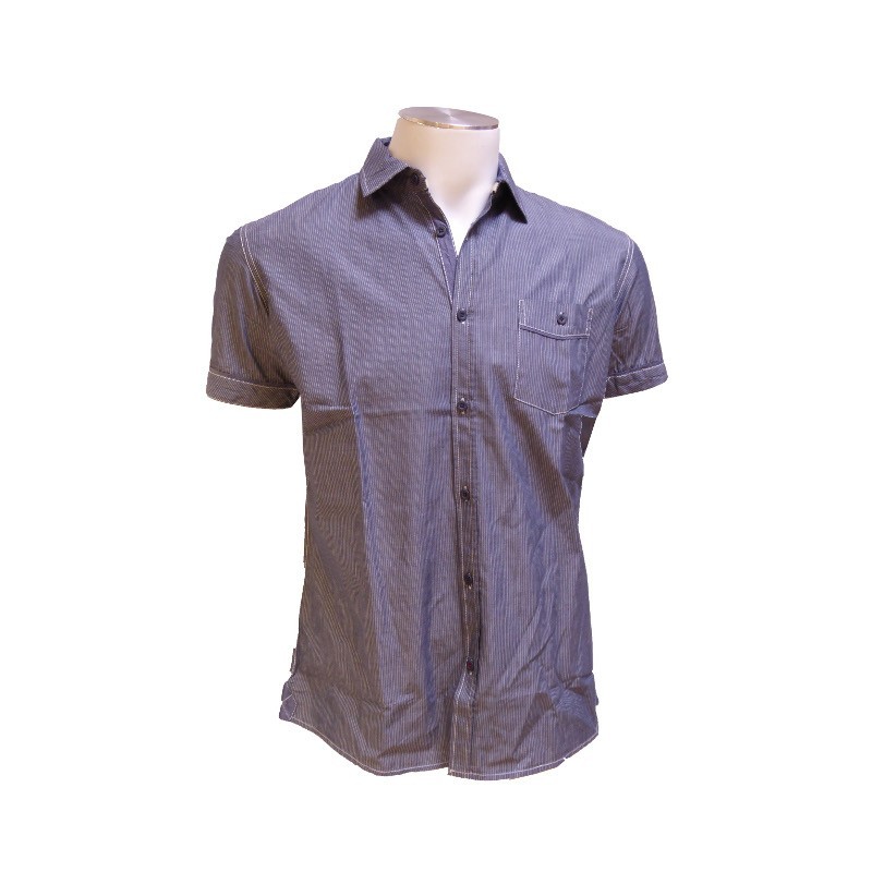 Chemisette fines rayures Denim Blue LEE COOPER Chemisette fines rayures Denim Blue LEE COOPER