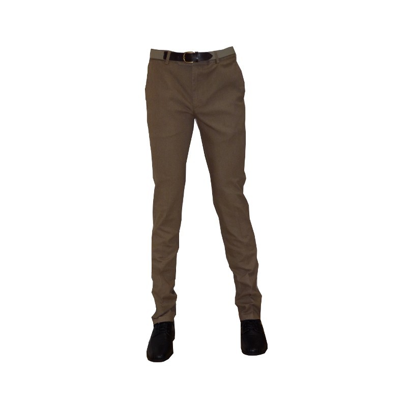 Pantalon Floride Beige Etroit HAROLD Pantalon Floride Beige Etroit HAROLD