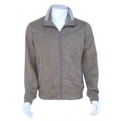 Blouson suédine taupe SEA BARRIER