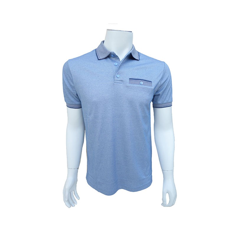 Polo Manches Courtes Bleu COFOX Polo Manches Courtes Bleu COFOX