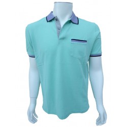 Polo Manches Courtes Menthe COFOX