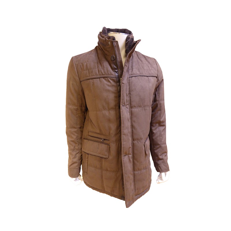 Parka Suédine Tabac COFOX Parka Suédine Tabac COFOX
