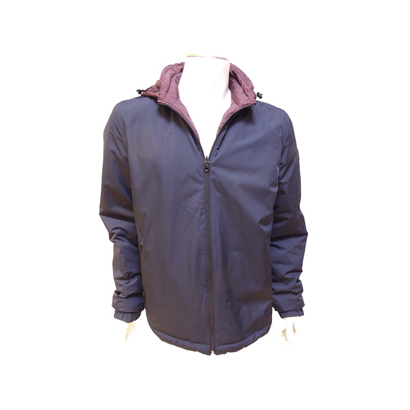 Veste Doudoune Réversible Marine Aubergine Cofox Veste Doudoune Réversible Marine Aubergine Cofox